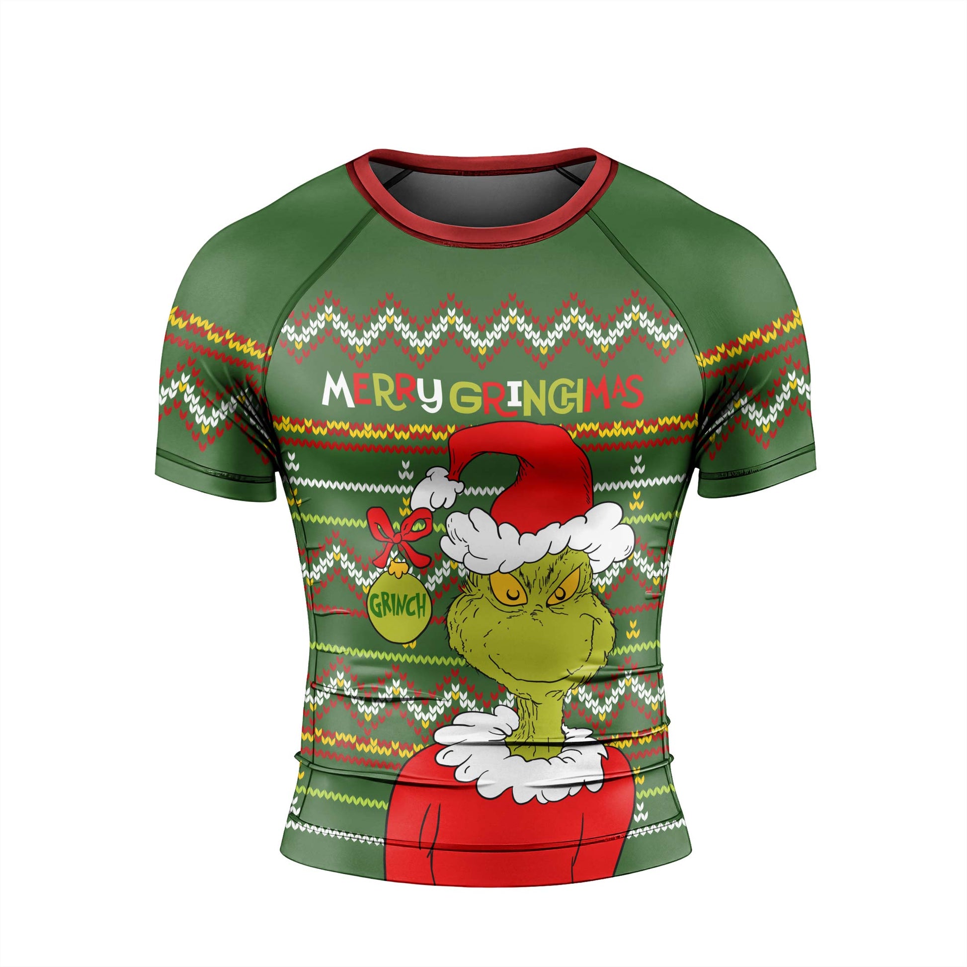 Merry Grinchmas Rash Guard