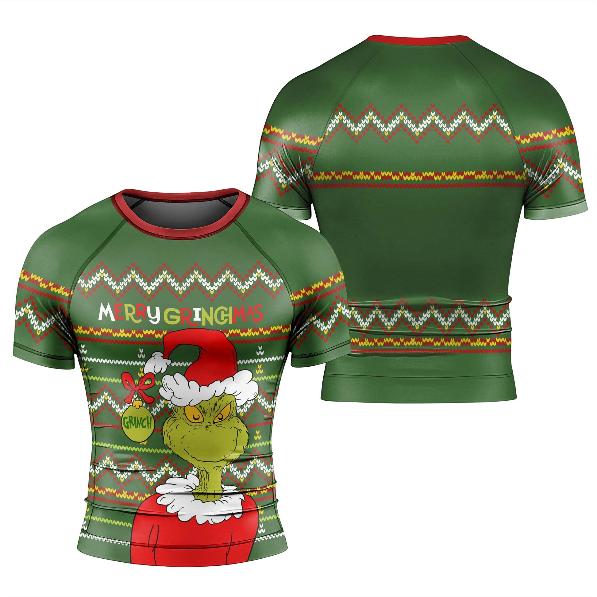 Merry Grinchmas Rash Guard