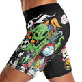 Merry Nightmare Holiday Compression Shorts