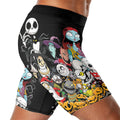 Merry Nightmare Holiday Compression Shorts