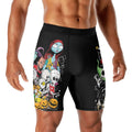 Merry Nightmare Holiday Compression Shorts