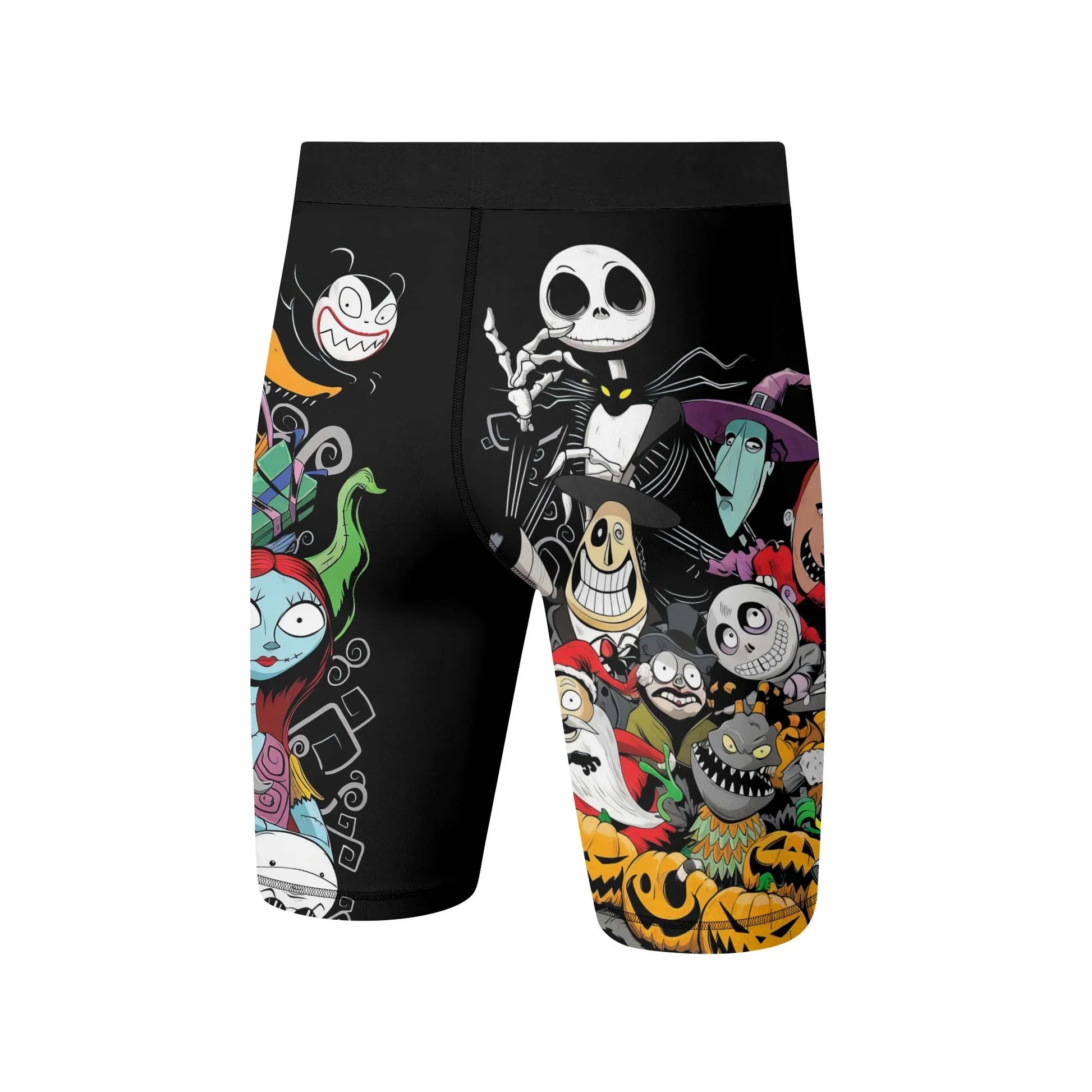 Merry Nightmare Holiday Compression Shorts