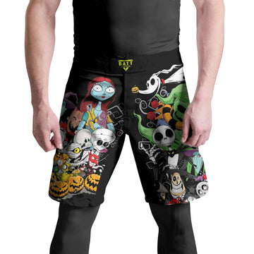 Merry Nightmare Holiday Fight Shorts