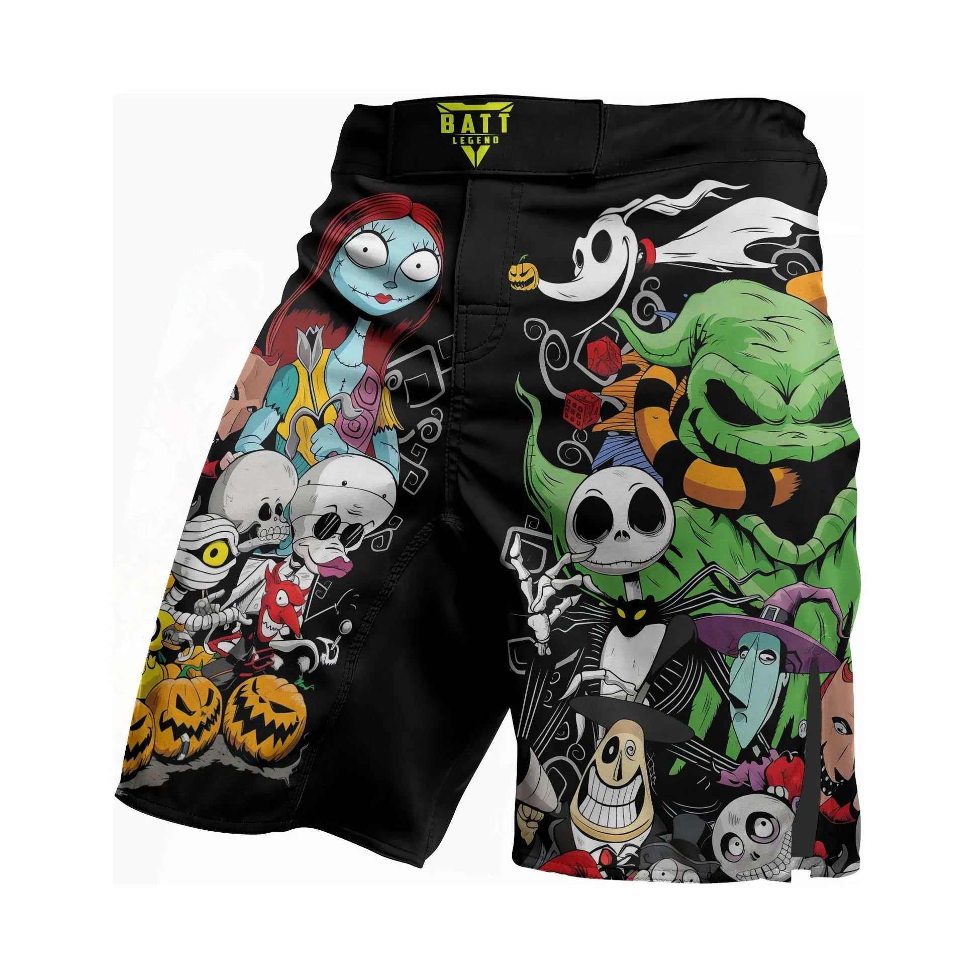 Merry Nightmare Holiday Fight Shorts