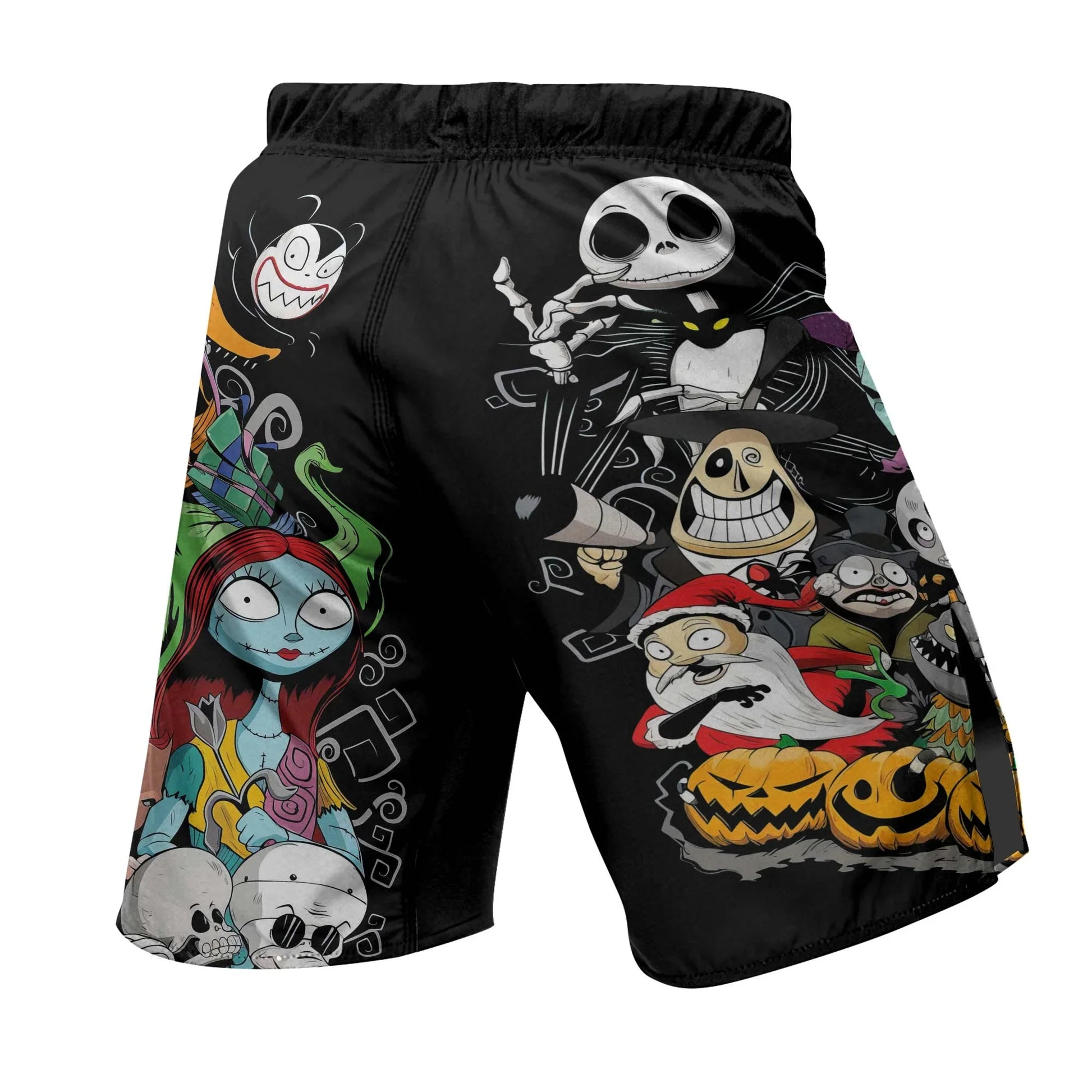 Merry Nightmare Holiday Fight Shorts