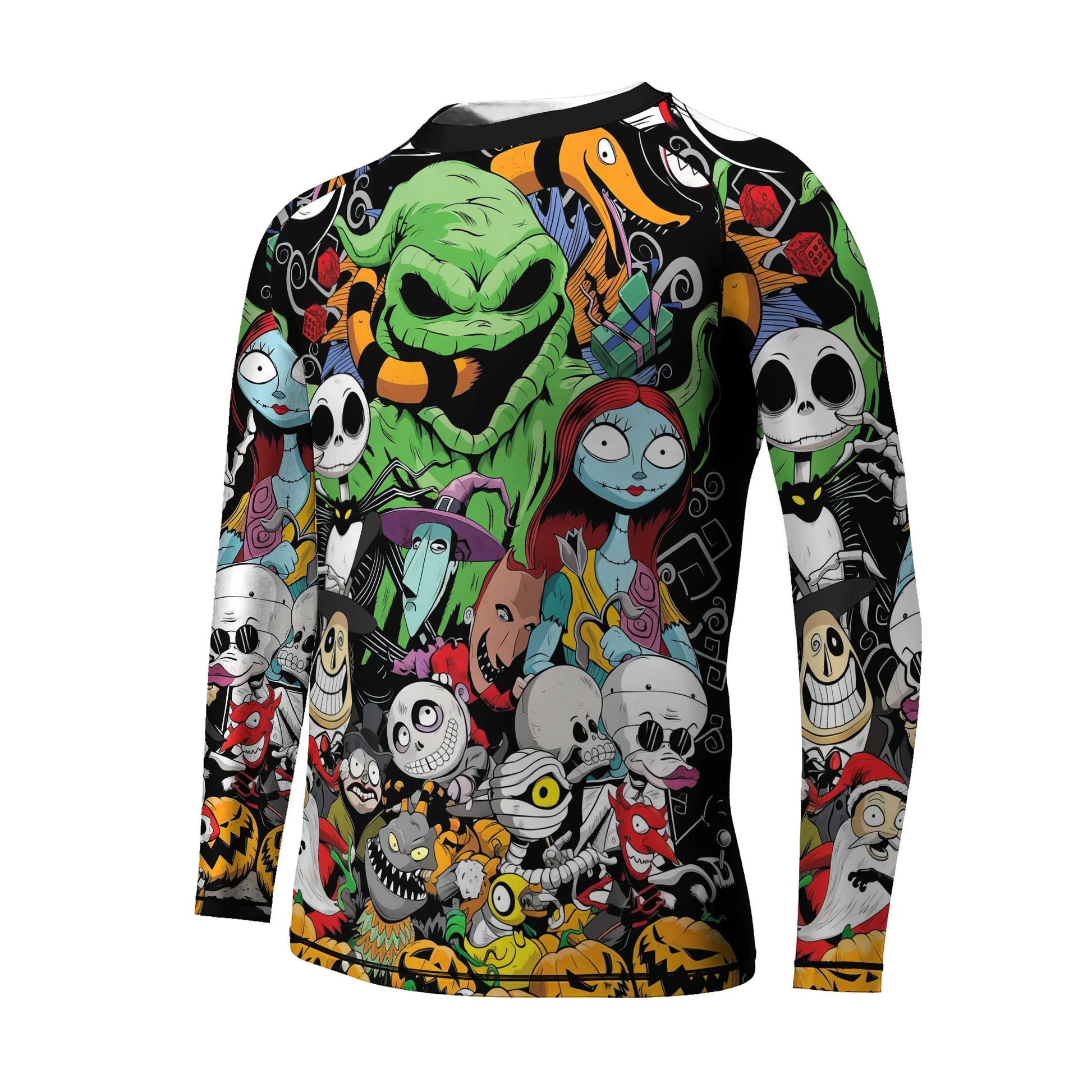 Merry Nightmare Holiday Kids Rash Guard