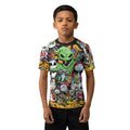 Merry Nightmare Holiday Kids Rash Guard