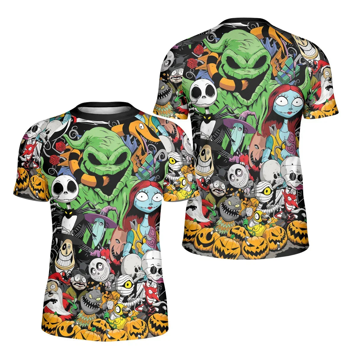 Merry Nightmare Holiday Kids Rash Guard