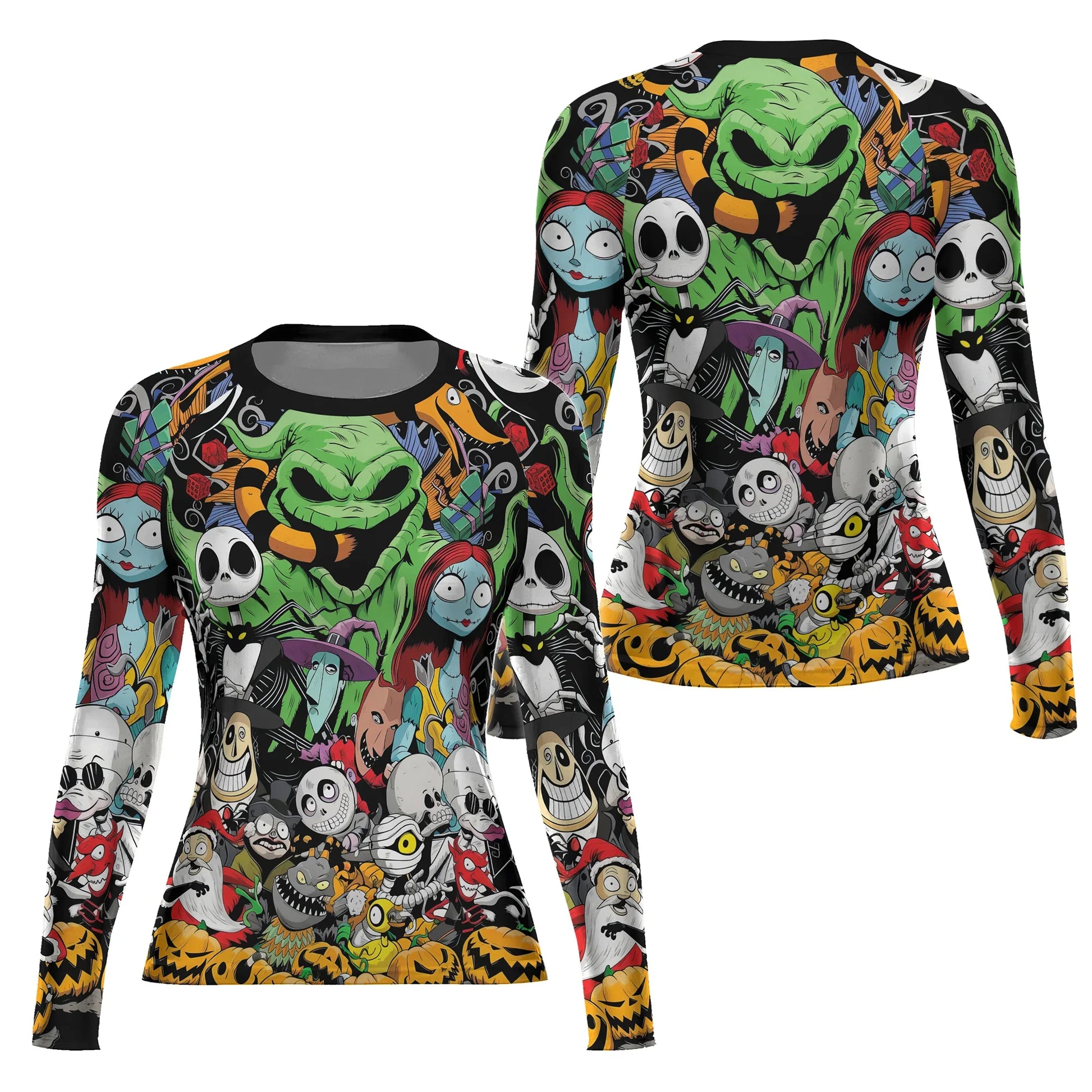 Merry Nightmare Holiday Rash Guard