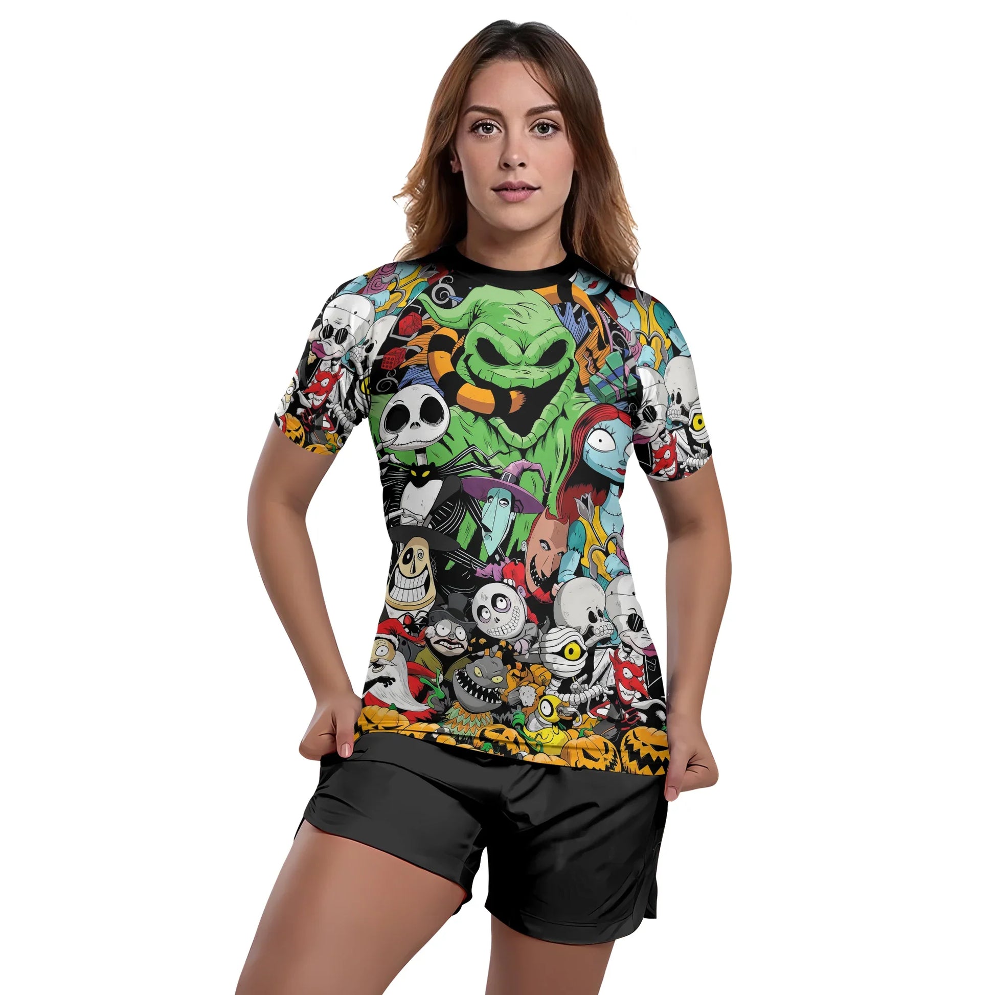 Merry Nightmare Holiday Rash Guard
