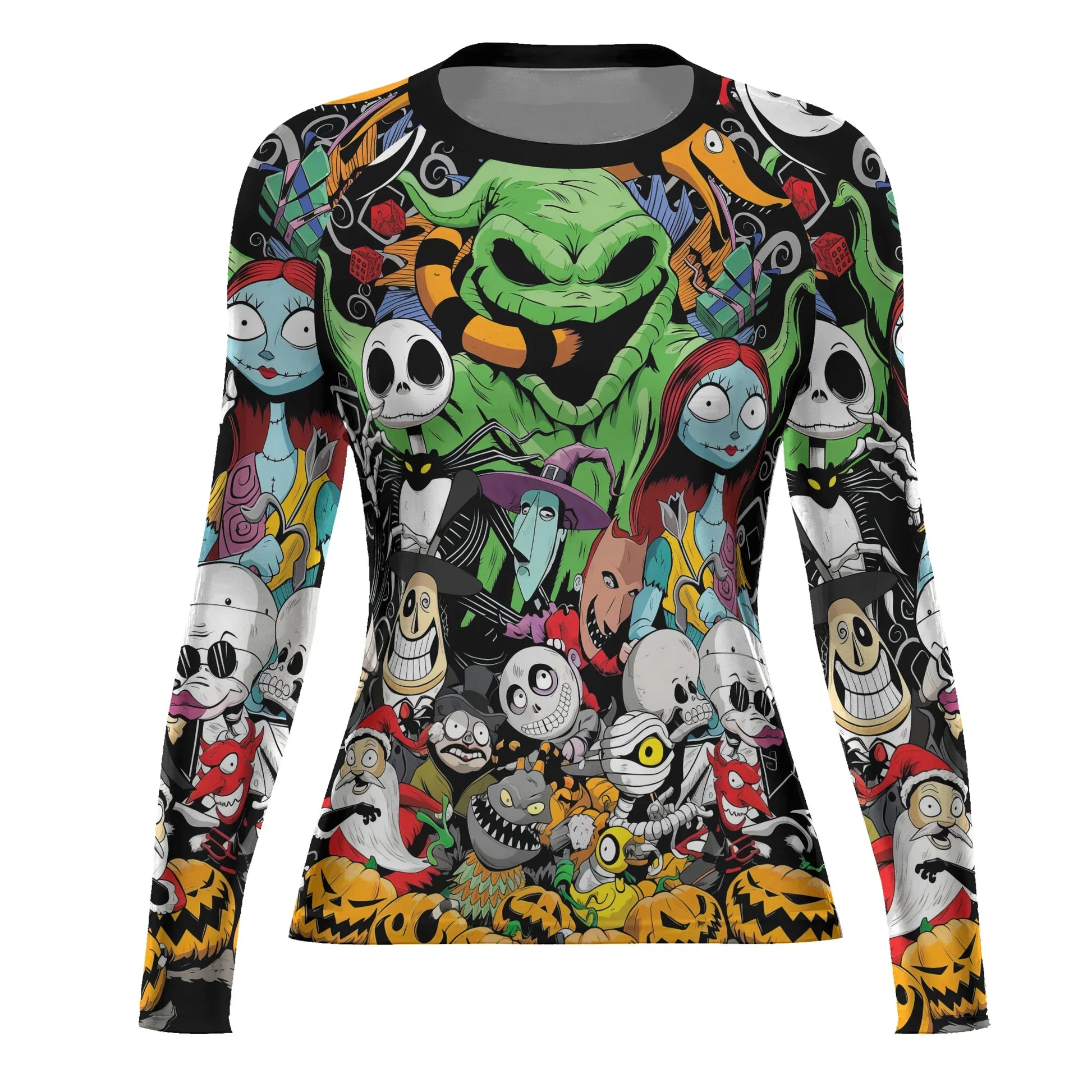 Merry Nightmare Holiday Rash Guard