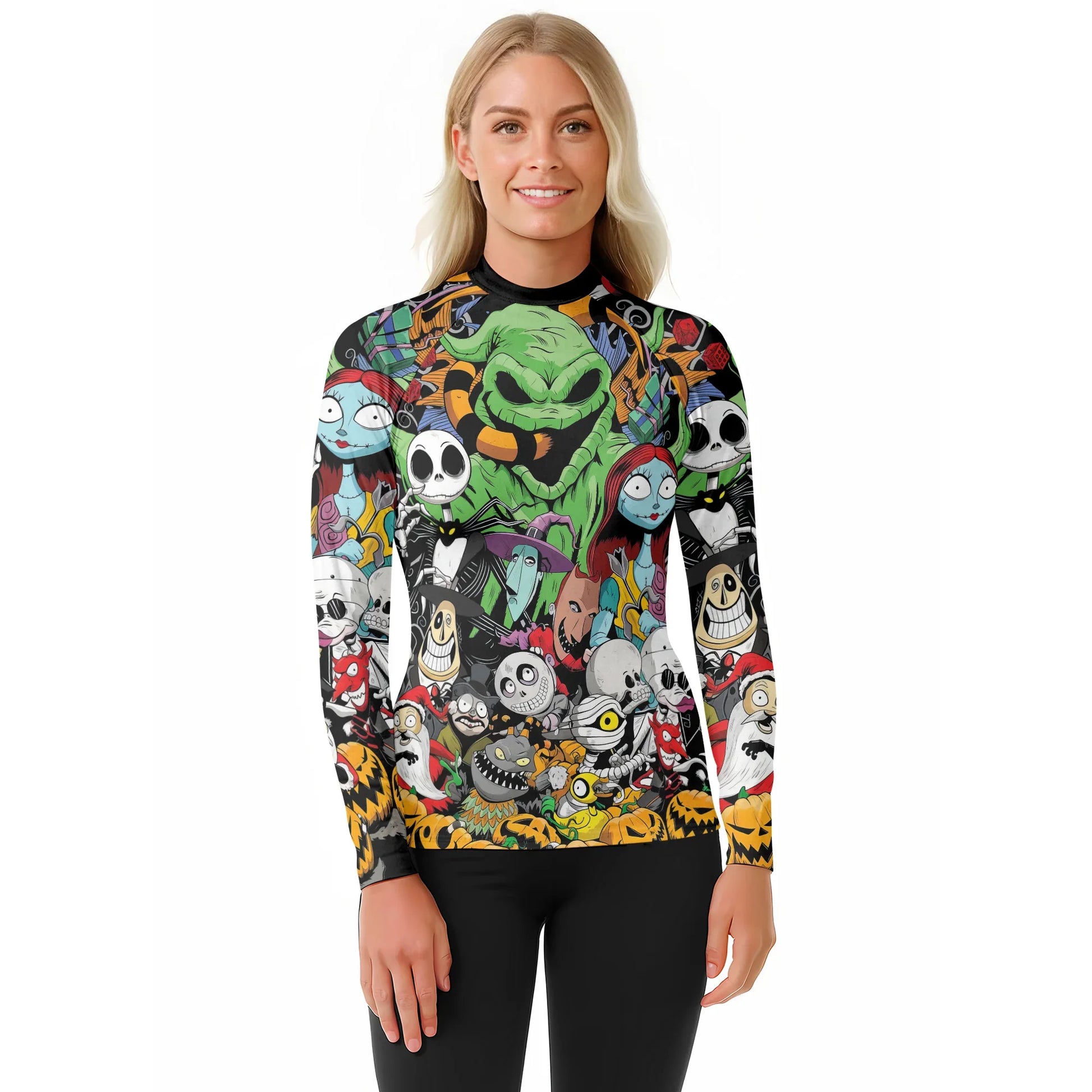 Merry Nightmare Holiday Rash Guard