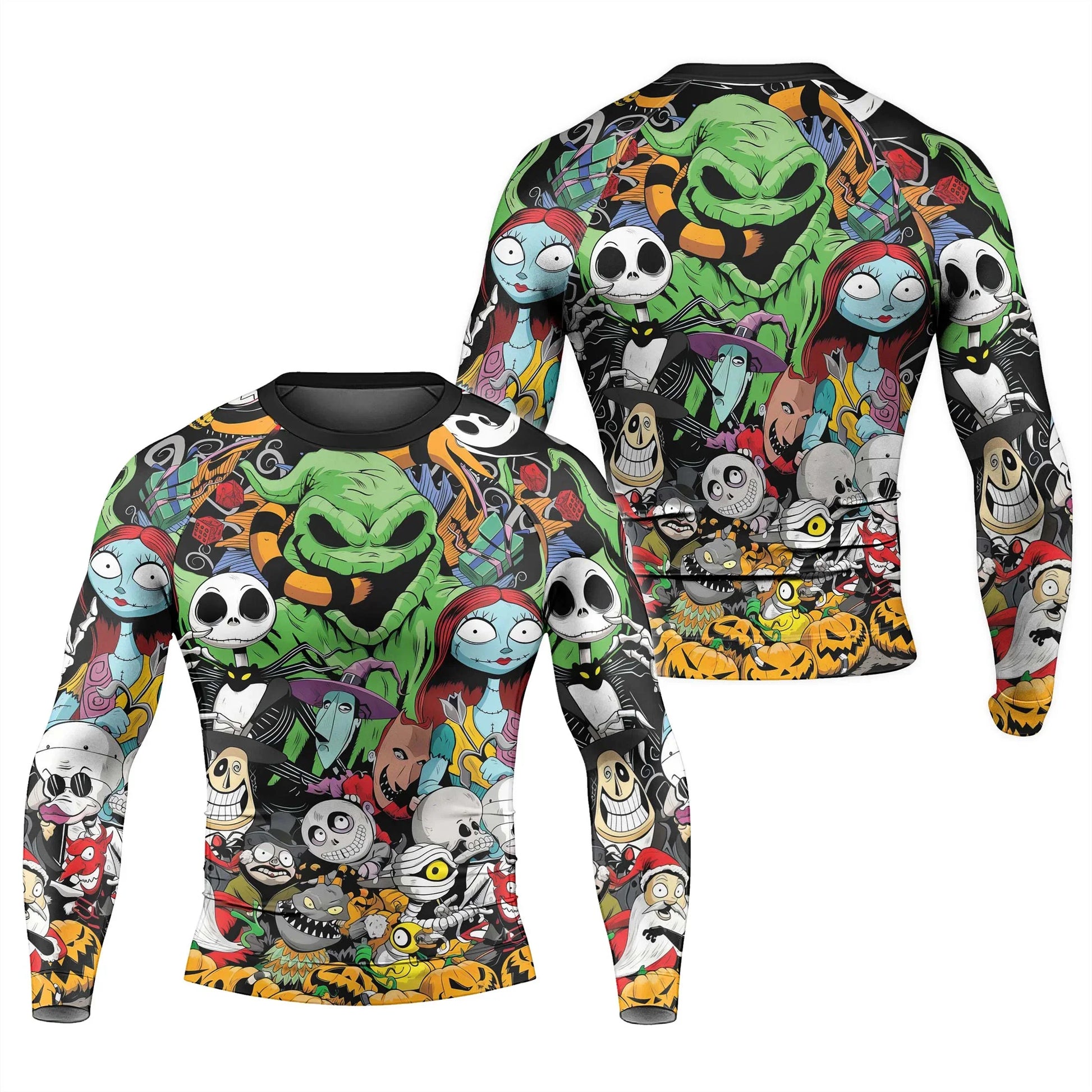 Merry Nightmare Holiday Rash Guard