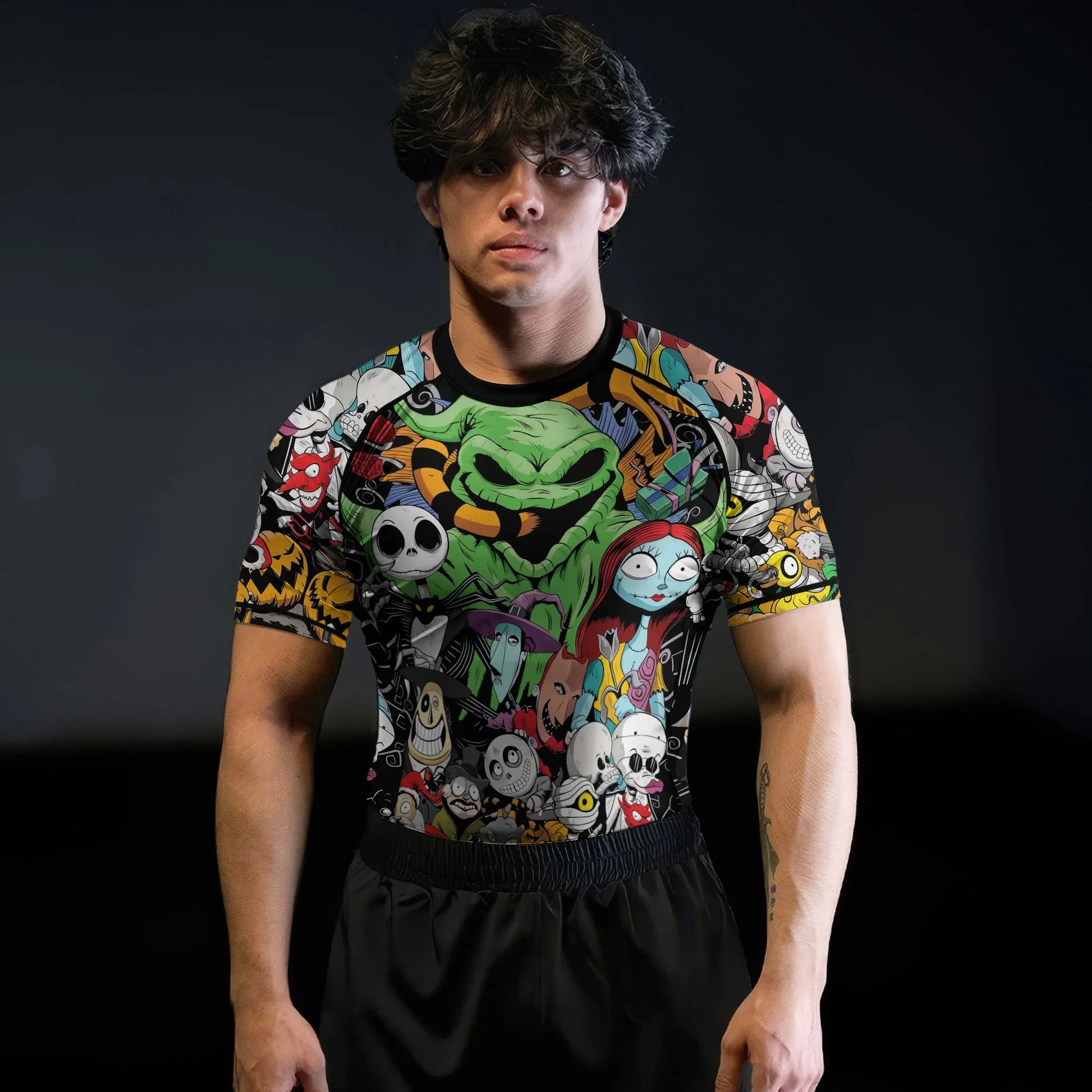 Merry Nightmare Holiday Rash Guard