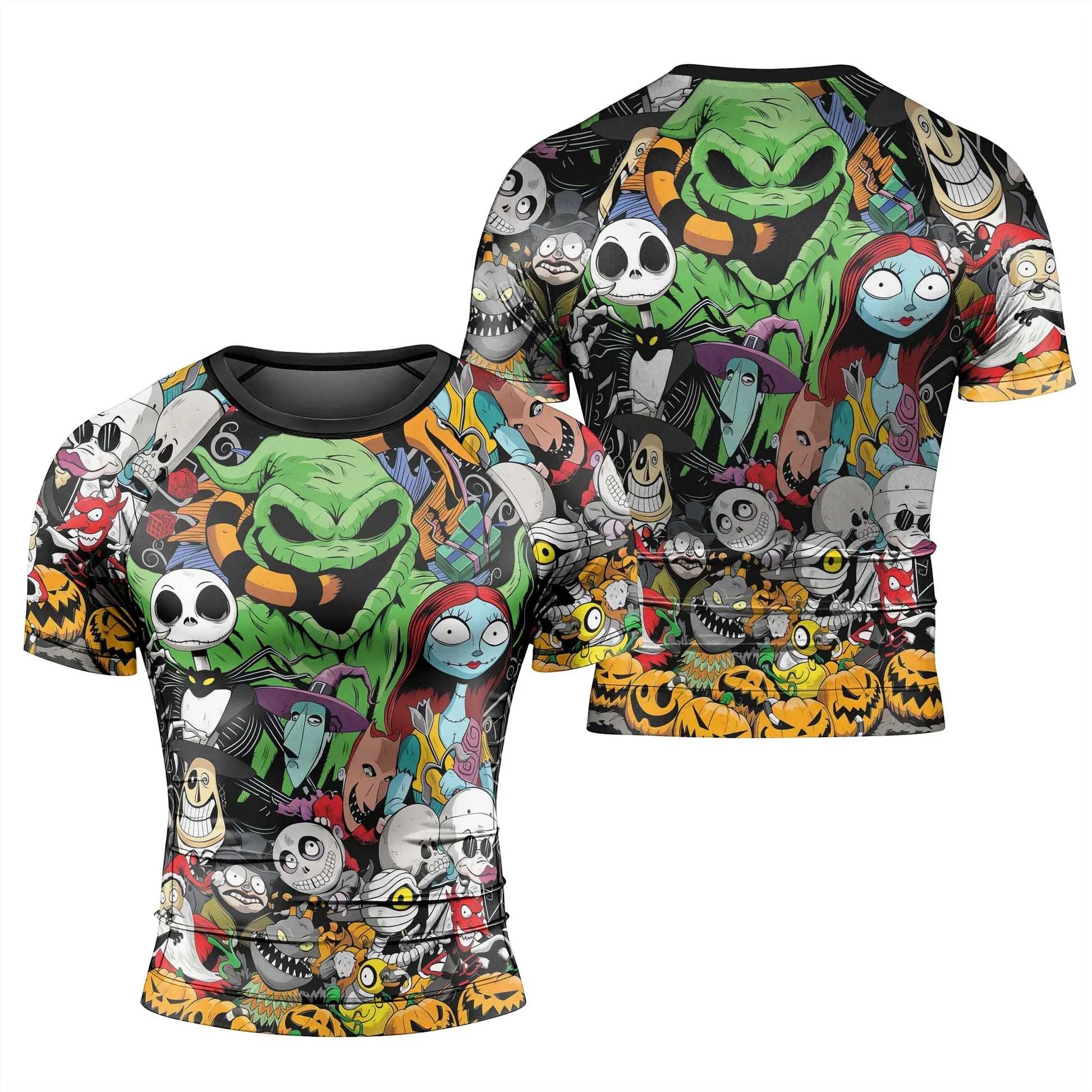 Merry Nightmare Holiday Rash Guard