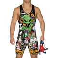 Merry Nightmare Holiday Wrestling Singlet