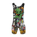 Merry Nightmare Holiday Wrestling Singlet