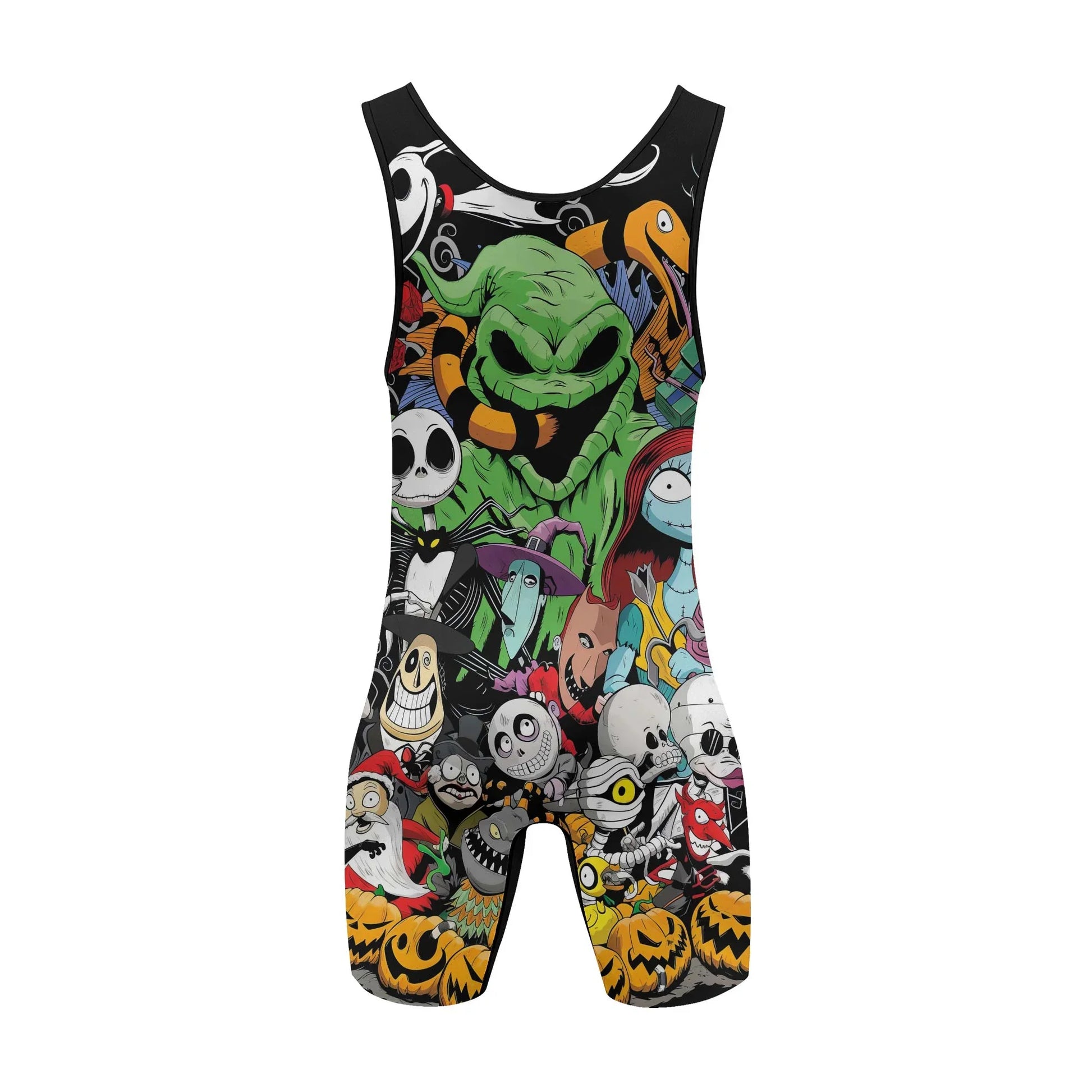 Merry Nightmare Holiday Wrestling Singlet