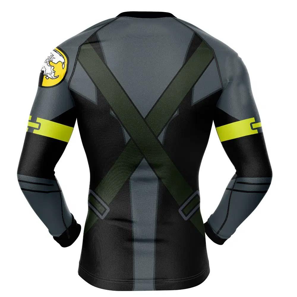 Metal Gear Solid Ground Zero Rash Guard for MMA & Fitness