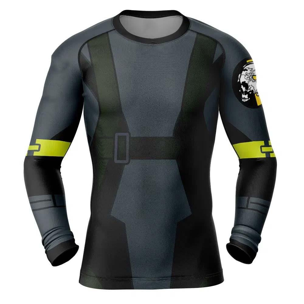 Metal Gear Solid Ground Zero Rash Guard for MMA & Fitness