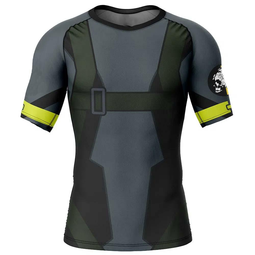 Metal Gear Solid Ground Zero Rash Guard for MMA & Fitness