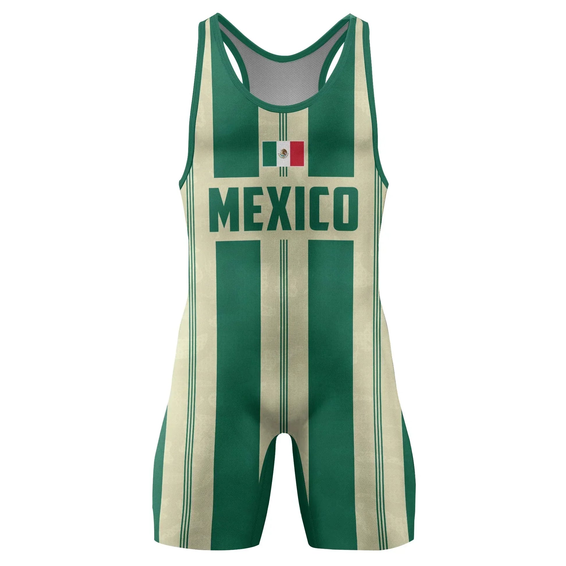 Mexican Heritage Force Wrestling Singlet