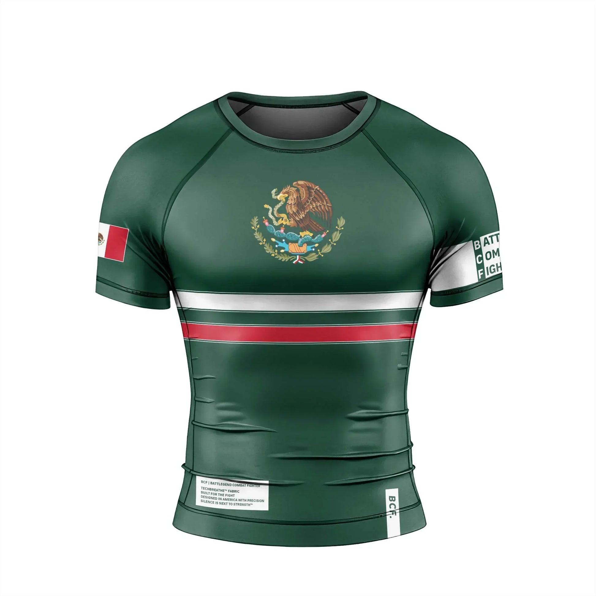 Mexico Combat Fighter Rash Guard