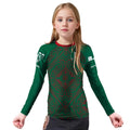 Mexico Flag Kids Rash Guard