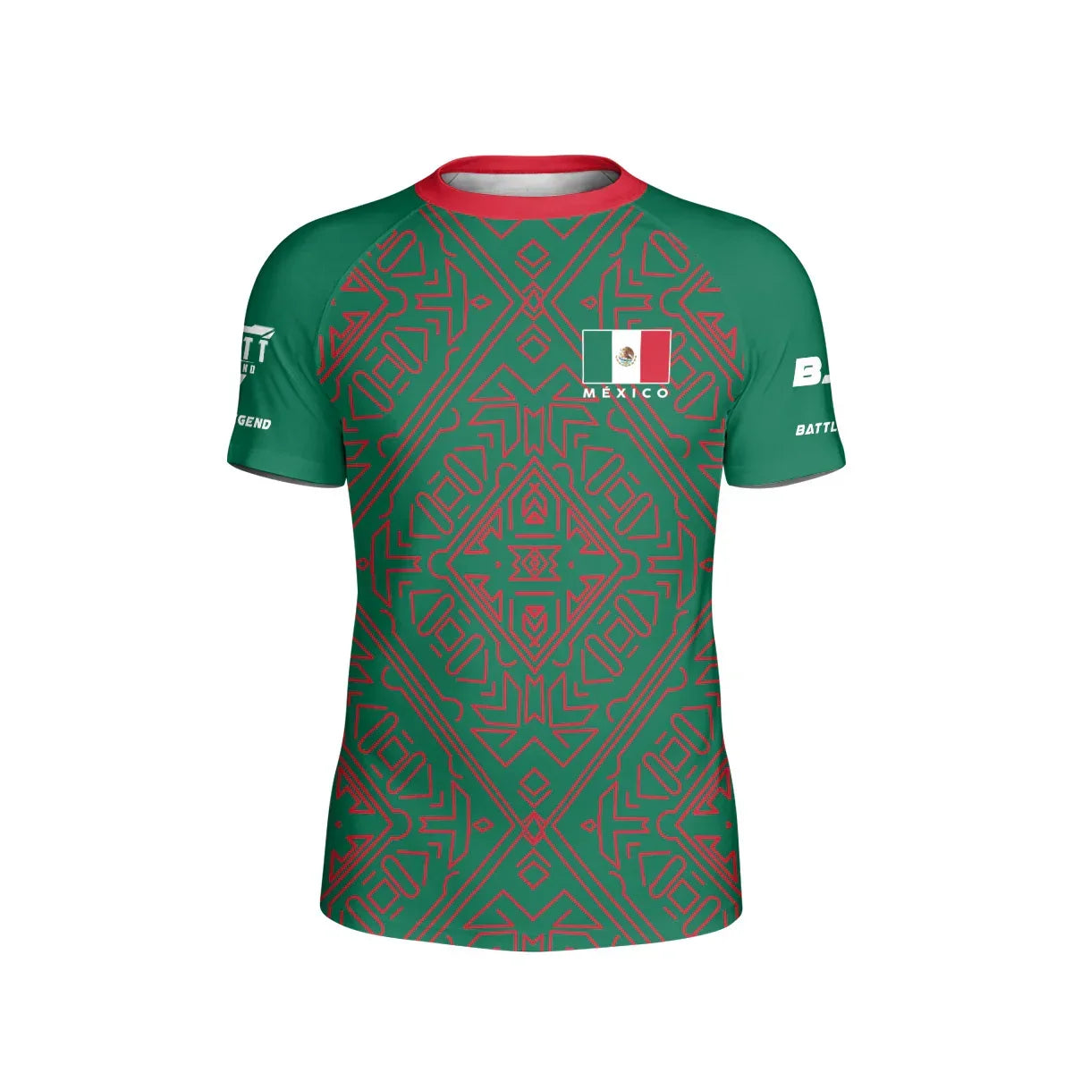 Mexico Flag Kids Rash Guard
