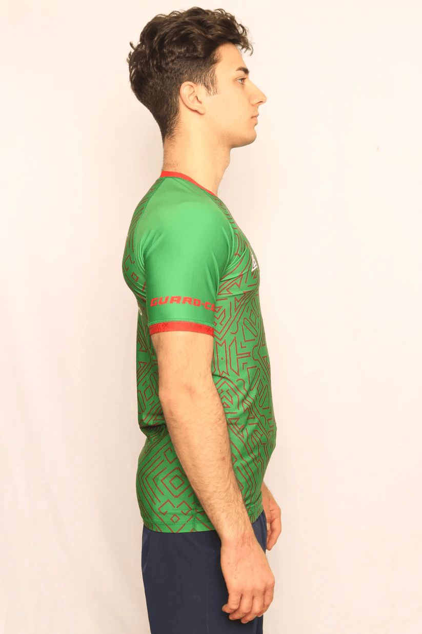 Mexico Short Sleeve Rash Guard