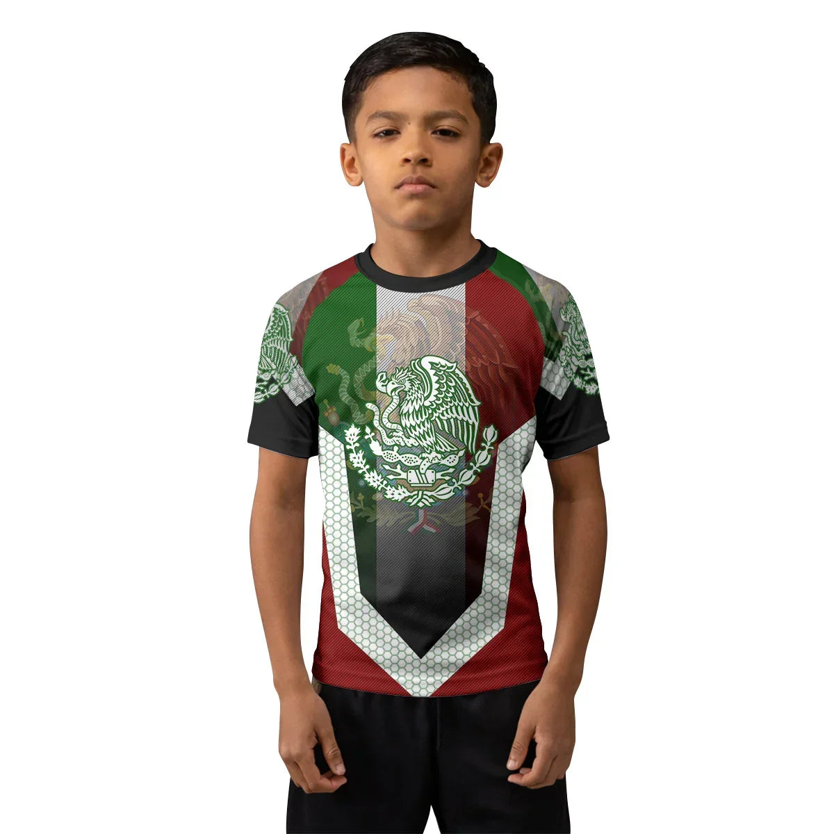 Mexico Symbol Kids Rash Guard