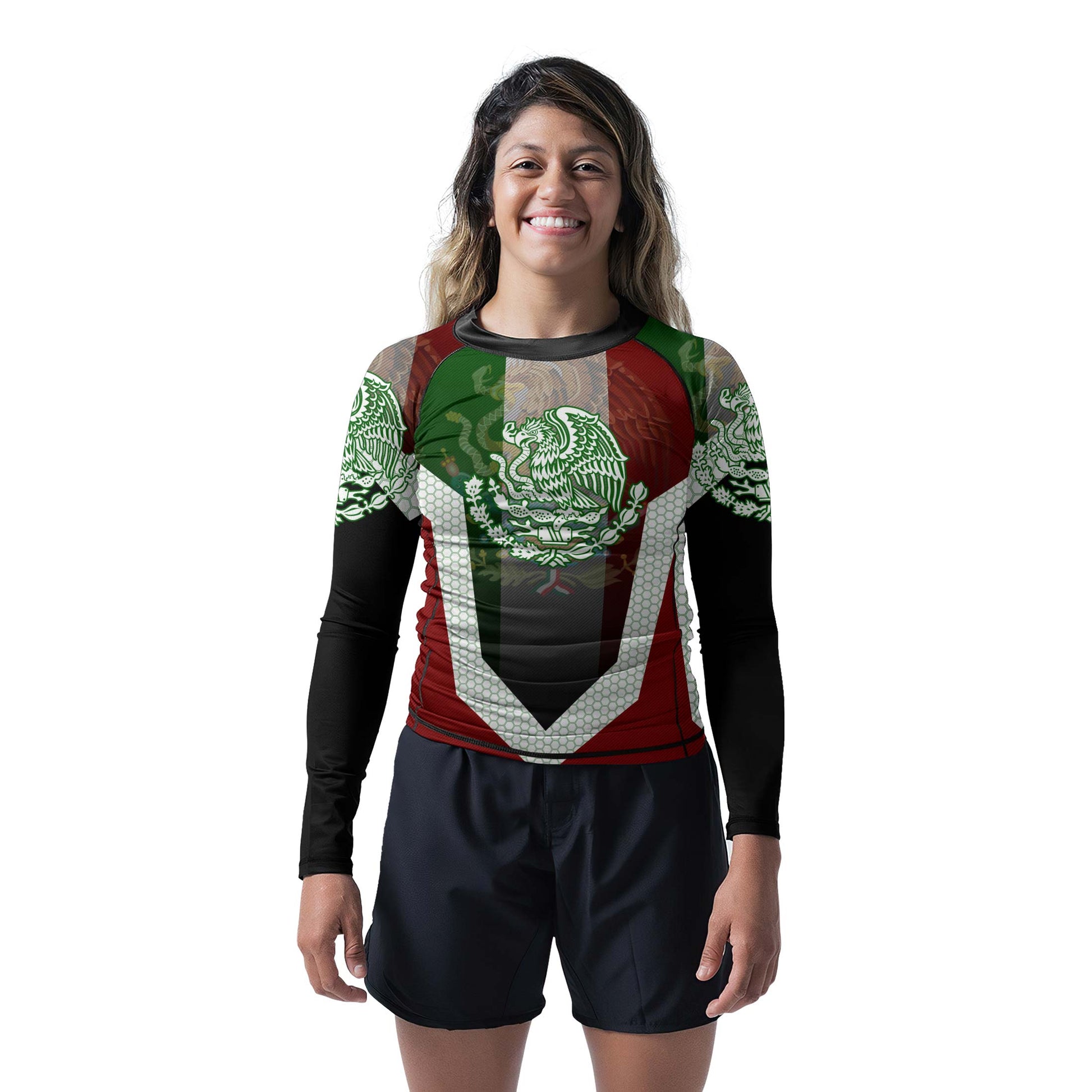 Mexico Symbol Rash Guard