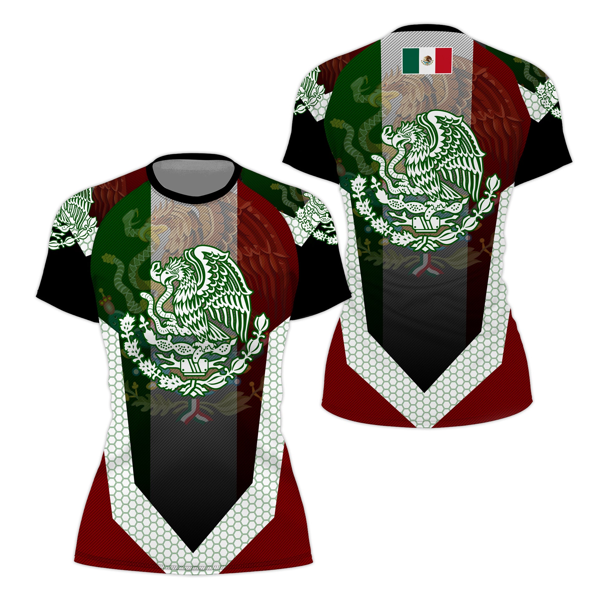 Mexico Symbol Rash Guard