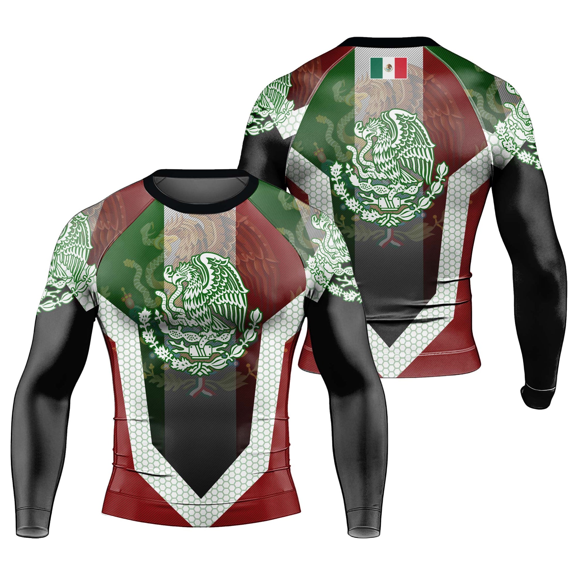 Mexico Symbol Rash Guard
