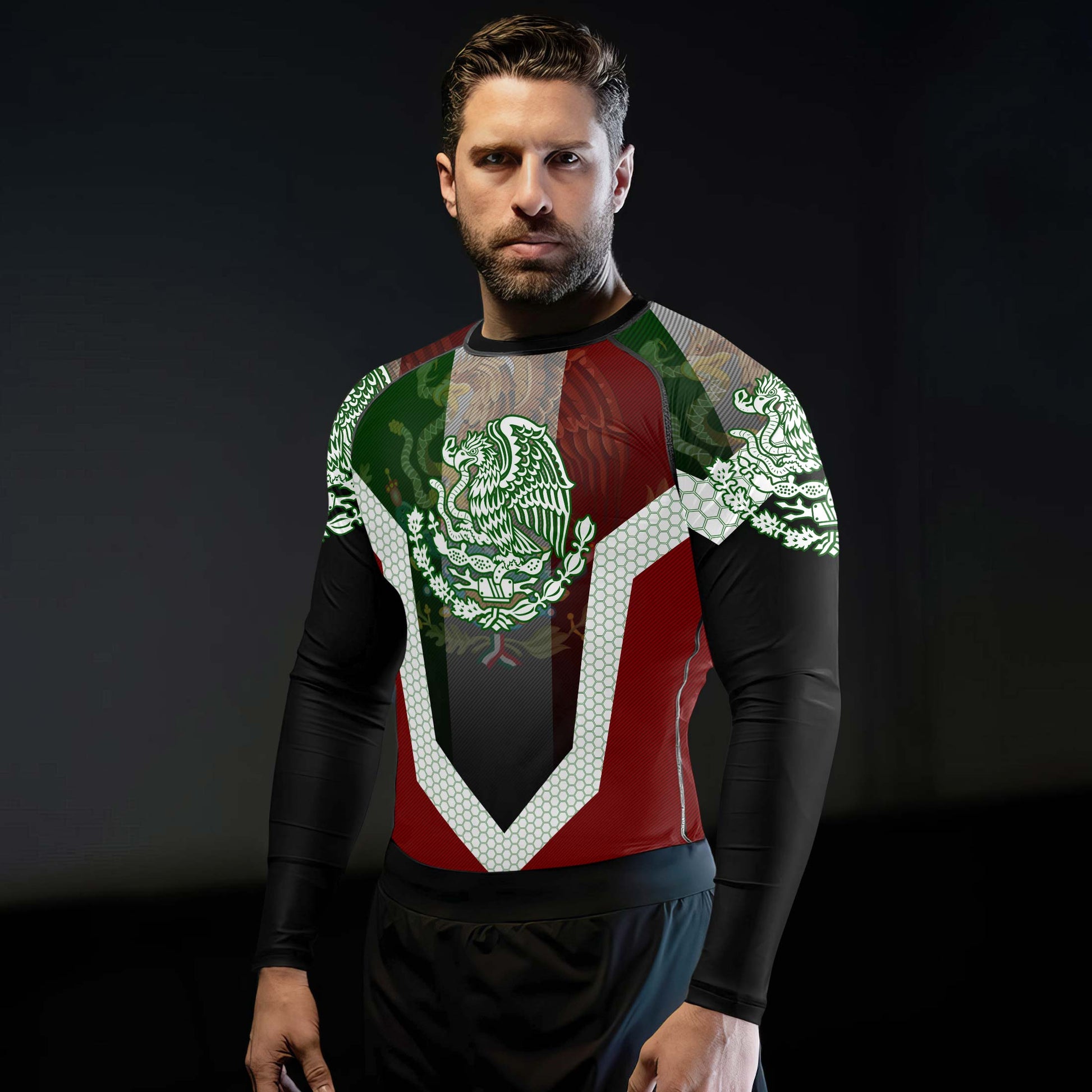 Mexico Symbol Rash Guard