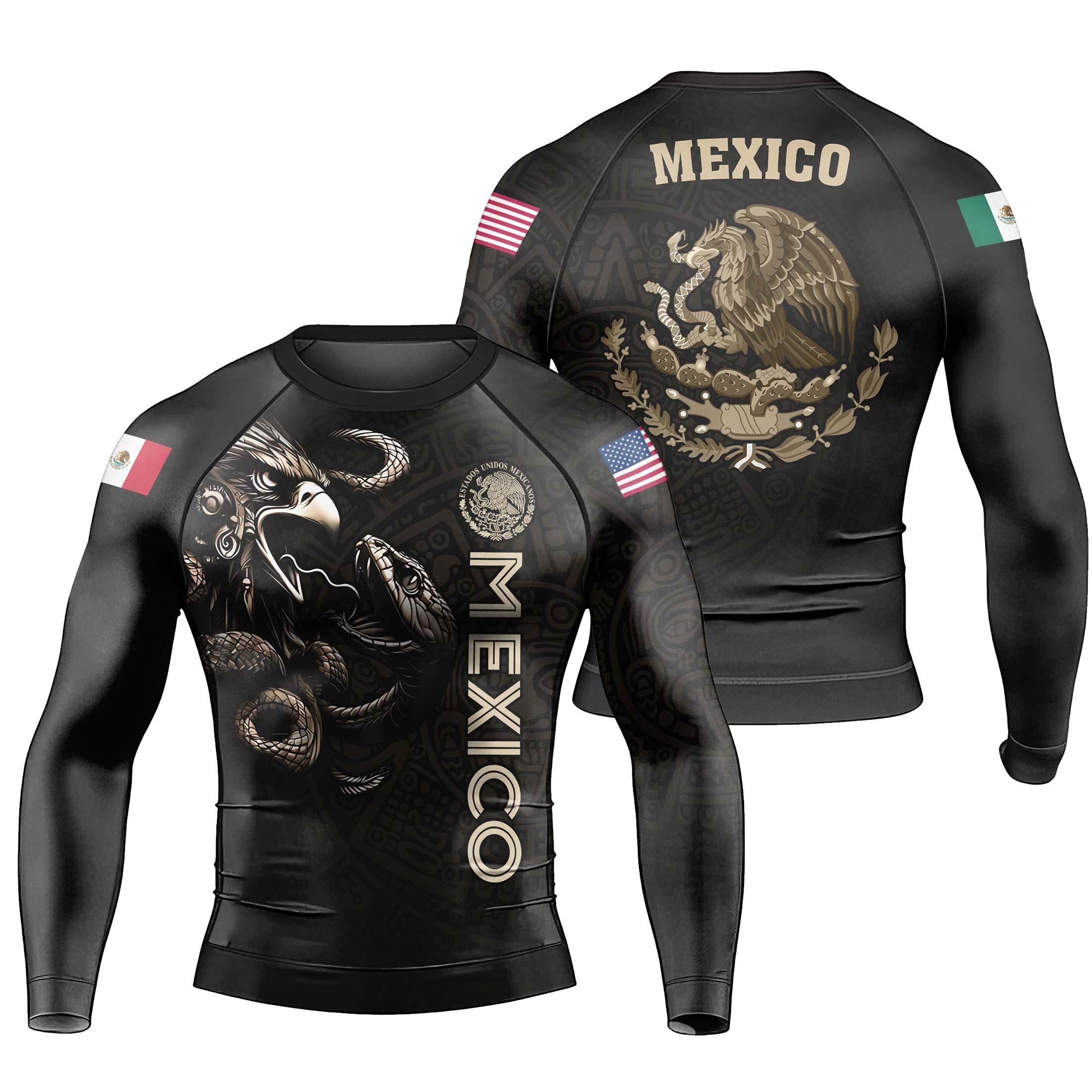 Mexico x America Rash Guard - Athletic Performance