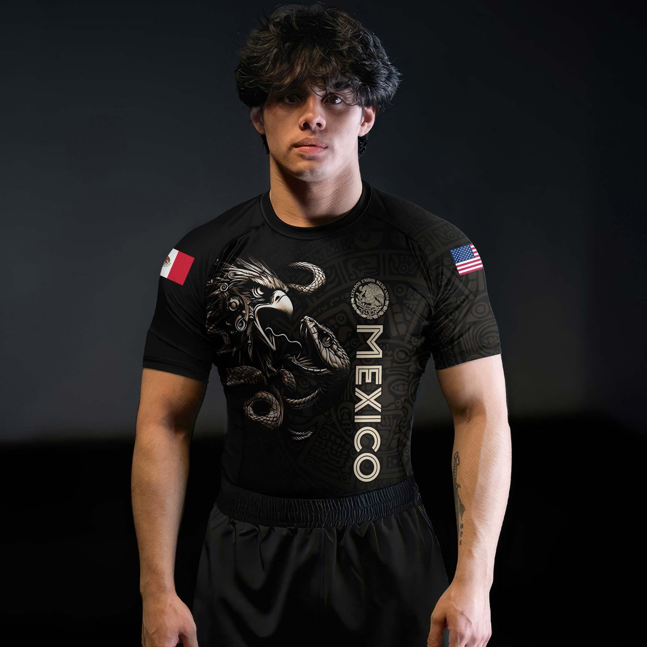 Mexico x America Rash Guard - Athletic Performance