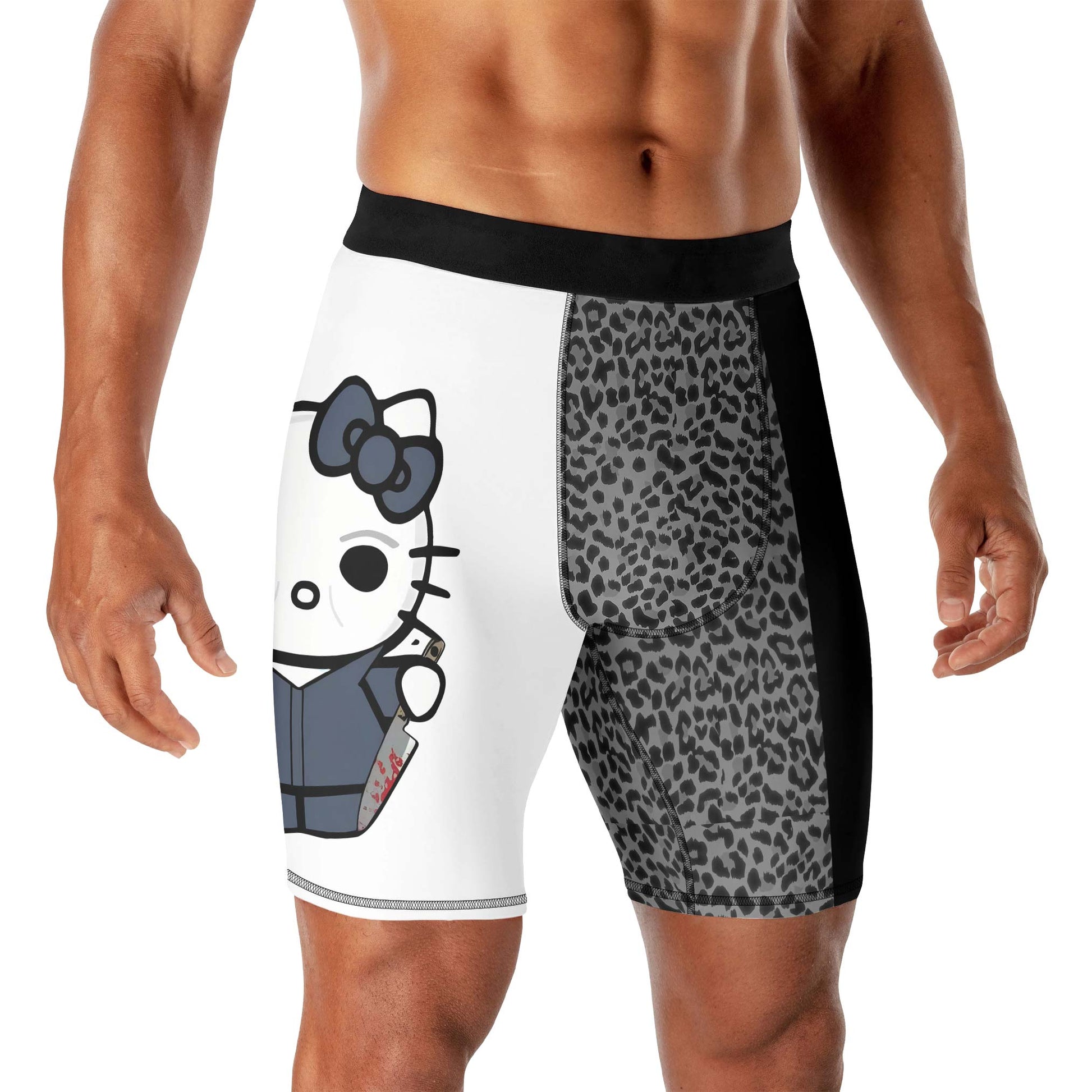 Michael Kitty Compression Shorts