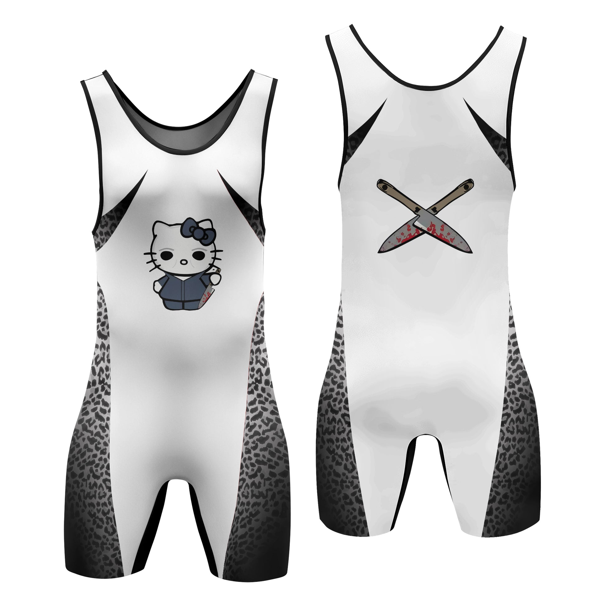 Michael Kitty Wrestling Singlet