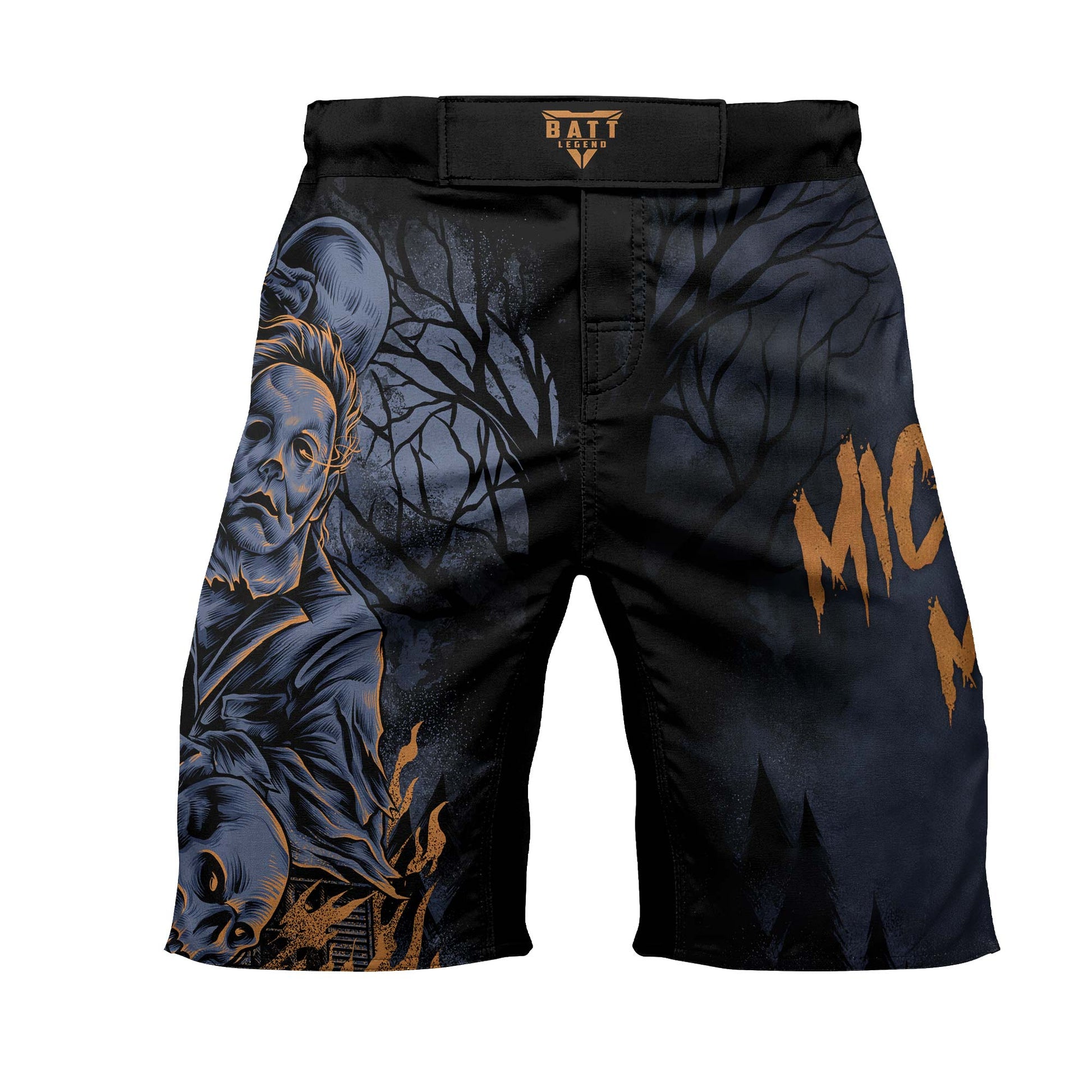 Michael Myer Skull Dumbbell Fight Shorts