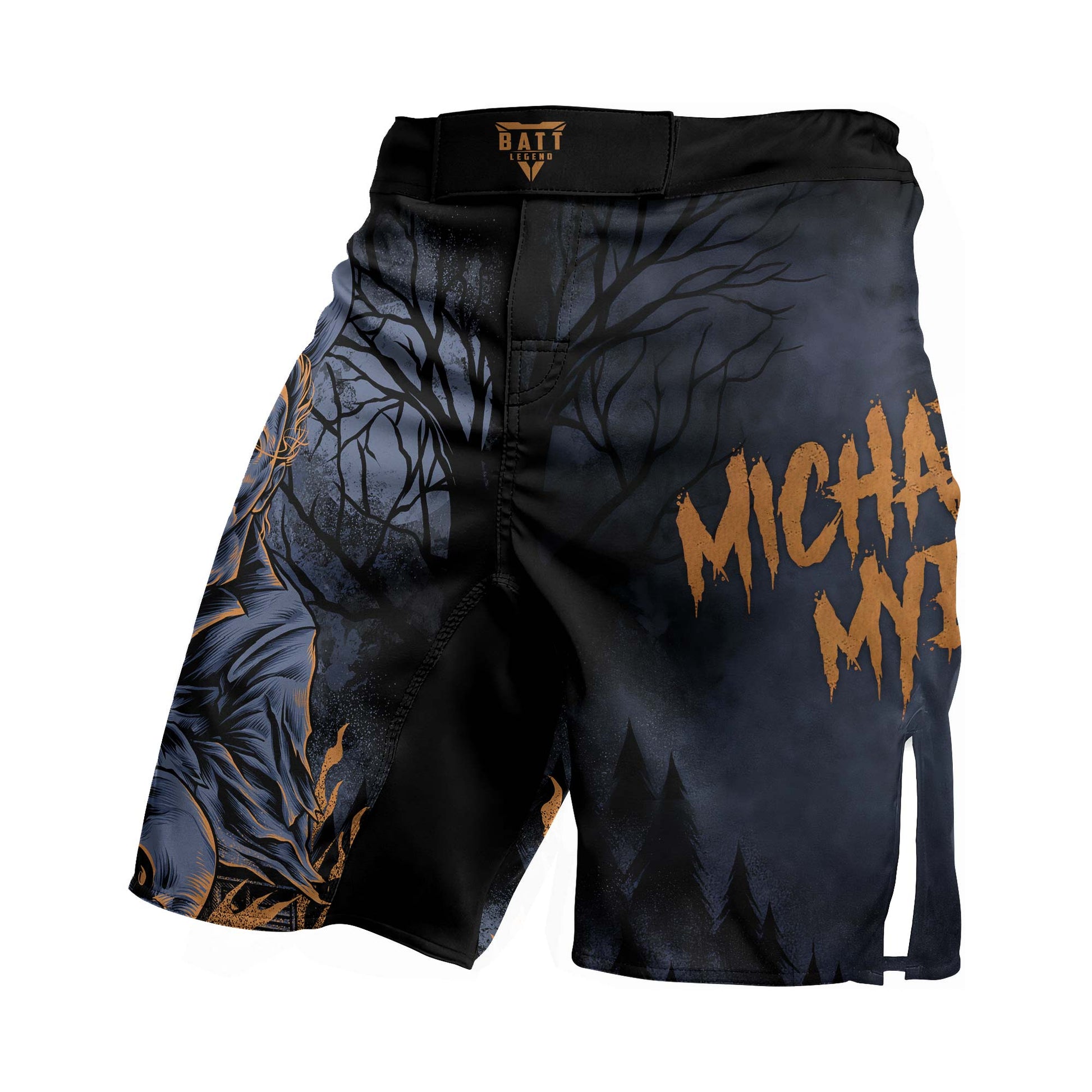 Michael Myer Skull Dumbbell Fight Shorts