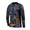 Michael Myer Skull Dumbbell Kids Rash Guard