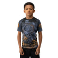 Michael Myer Skull Dumbbell Kids Rash Guard