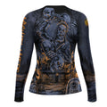 Michael Myer Skull Dumbbell Rash Guard