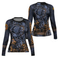Michael Myer Skull Dumbbell Rash Guard