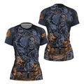 Michael Myer Skull Dumbbell Rash Guard