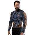 Michael Myer Skull Dumbbell Rash Guard