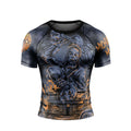 Michael Myer Skull Dumbbell Rash Guard