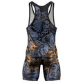 Michael Myer Skull Dumbbell Wrestling Singlet