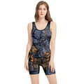 Michael Myer Skull Dumbbell Wrestling Singlet
